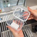 Refrigerator Storage Bins with Lids