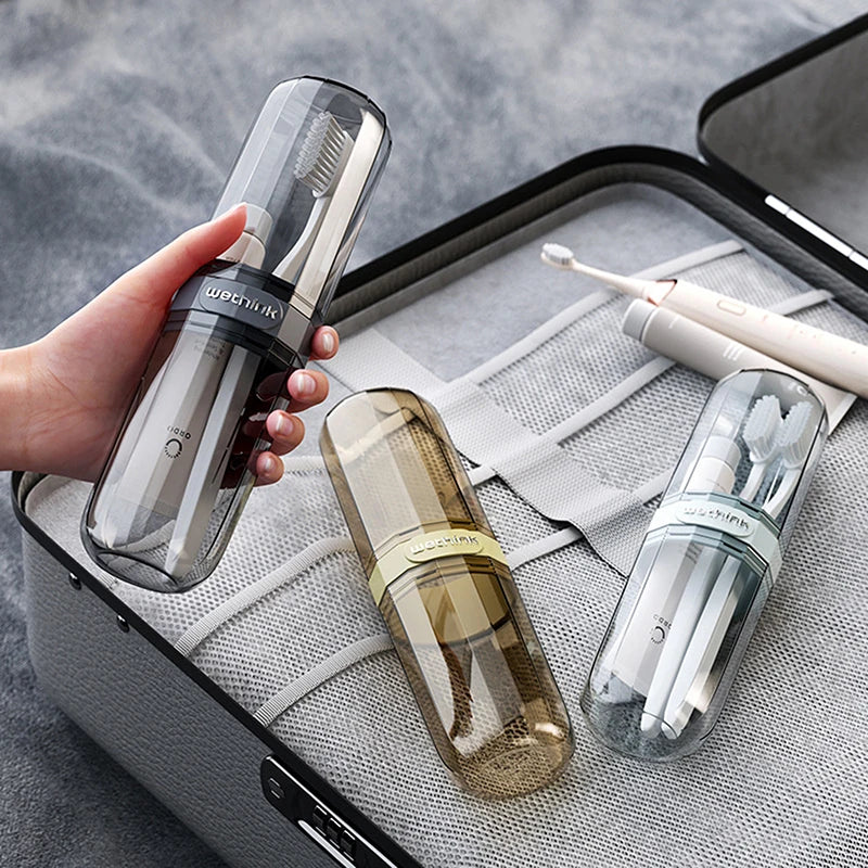 Toothbrush Holder & Travel Toiletry Set