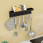 Entryway Key & Mail Organizer with Hooks
