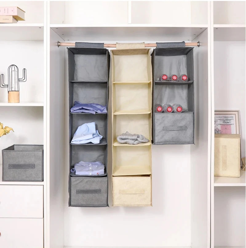 Hanging Closet Organizer for Wardrobe Storage