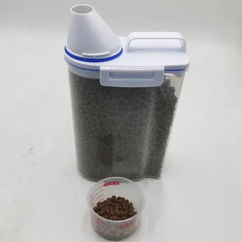 Airtight Pet Food Container with Scoop