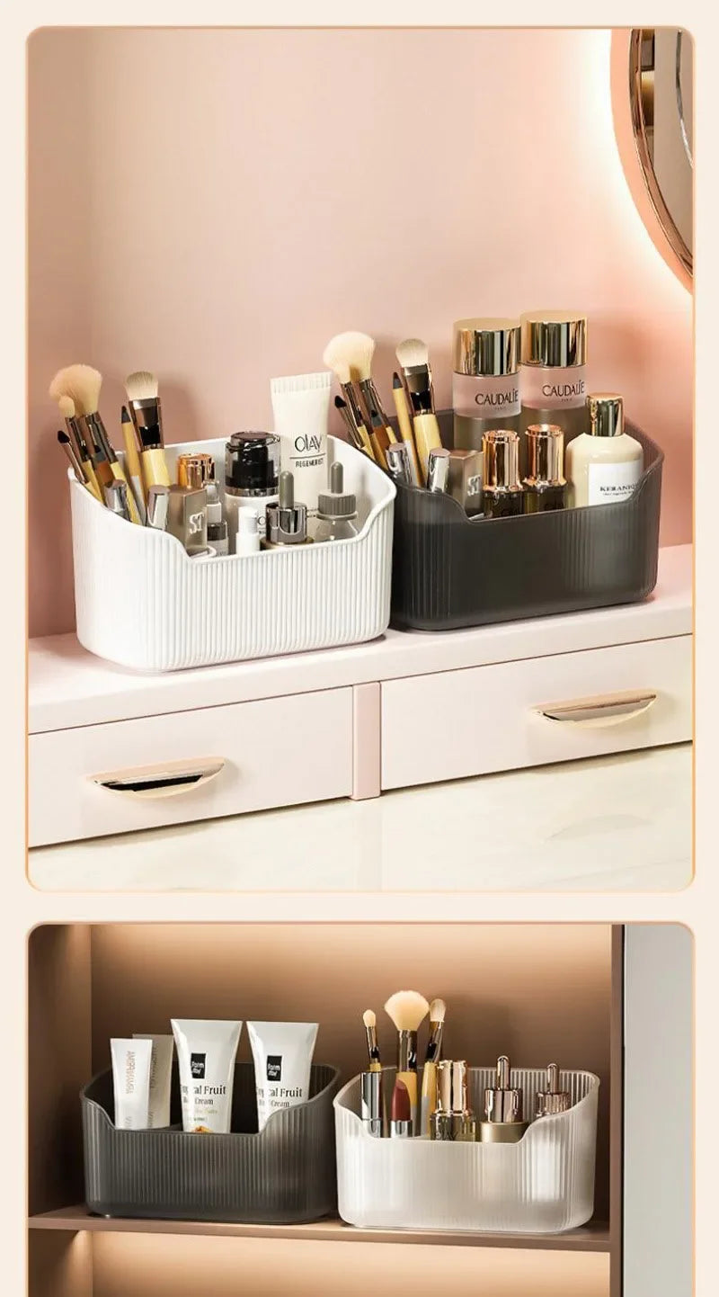 Mirrored Cabinet Makeup & Cosmetics Organizer