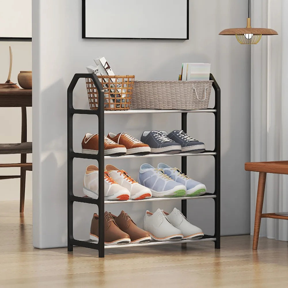 4-Tier Space-Saving Shoe Rack