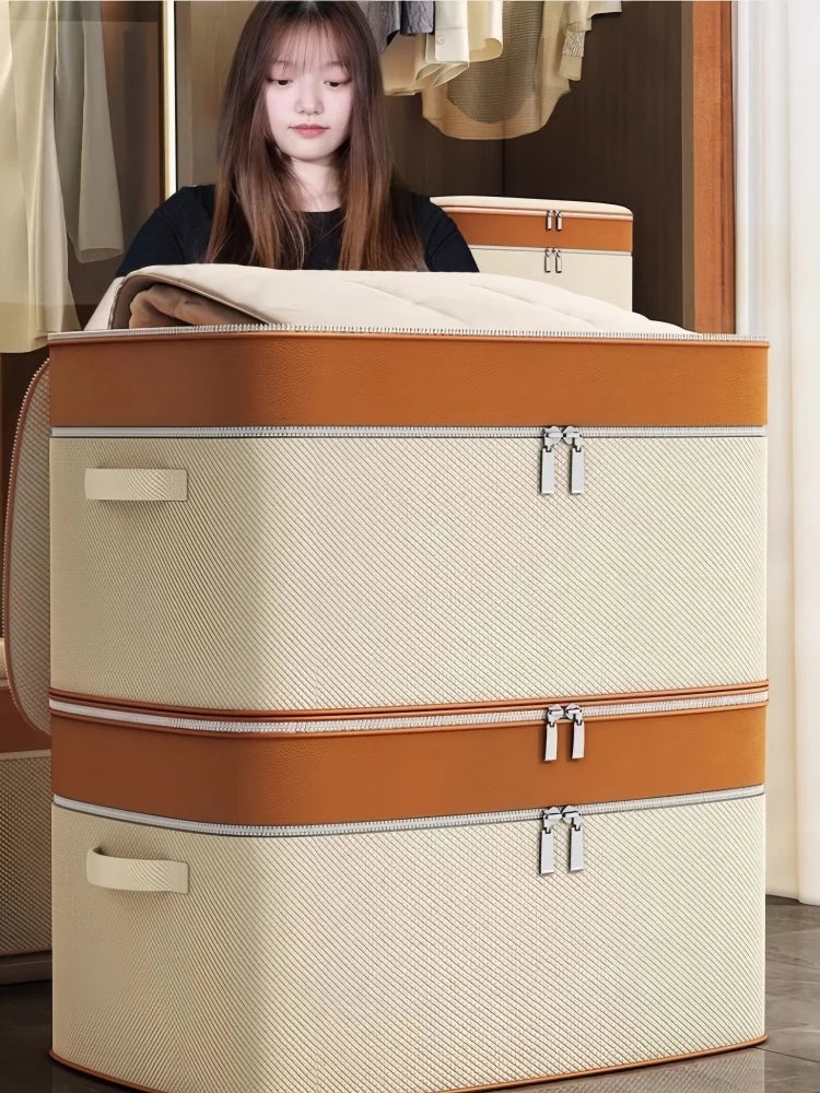 Stackable Storage Bins for Pantry & Closet