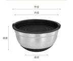 Nesting Prep Bowls with Lids, Stainless Steel Set