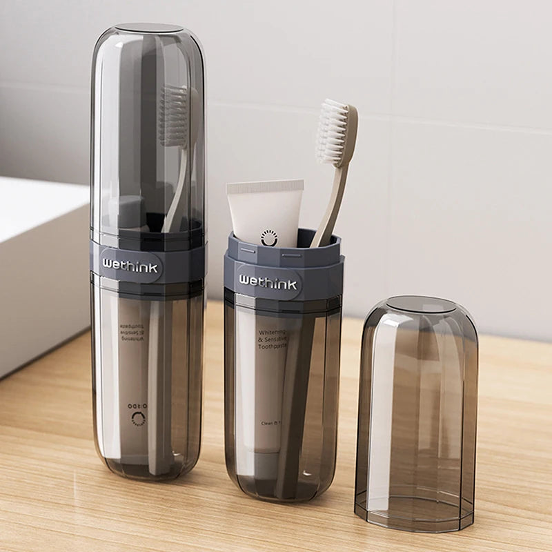 Toothbrush Holder & Travel Toiletry Set