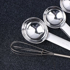 Stainless Steel Measuring Cups & Spoons Set