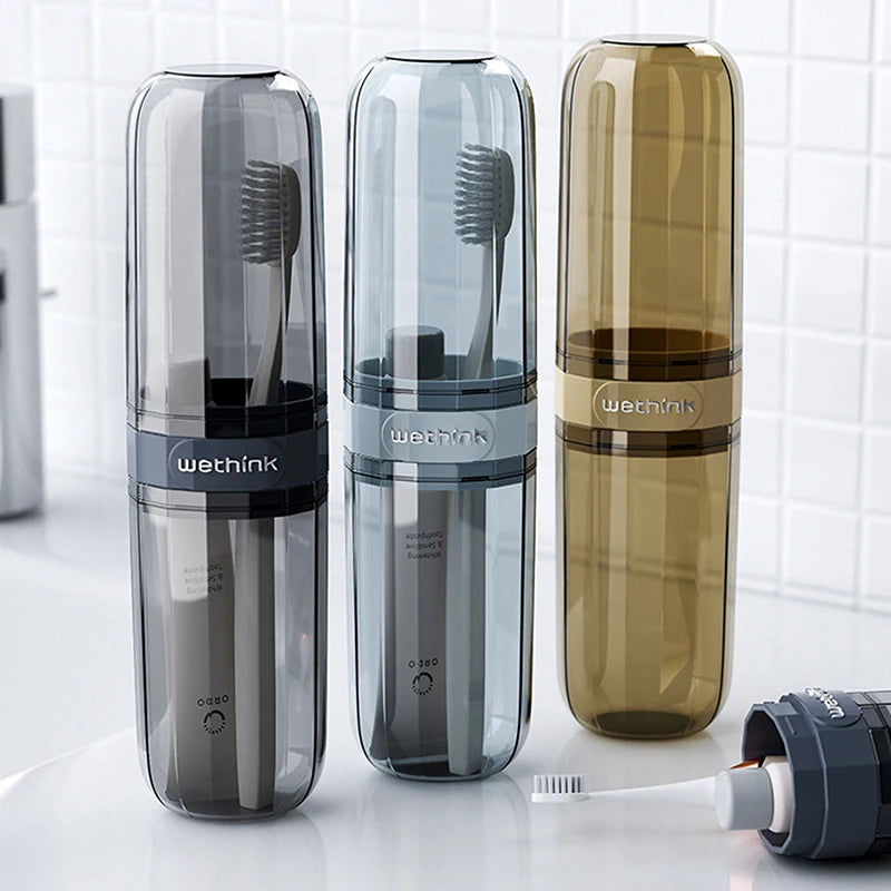 Toothbrush Holder & Travel Toiletry Set