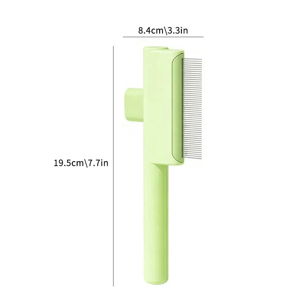 Self-Cleaning Deshedding Pet Grooming Brush