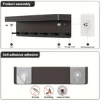 Entryway Key & Mail Organizer with Hooks