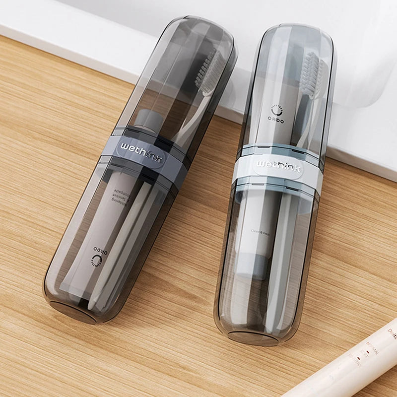 Toothbrush Holder & Travel Toiletry Set