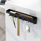 Entryway Key & Mail Organizer with Hooks
