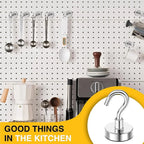 Magnetic Utility Storage Hooks, Multi-Purpose