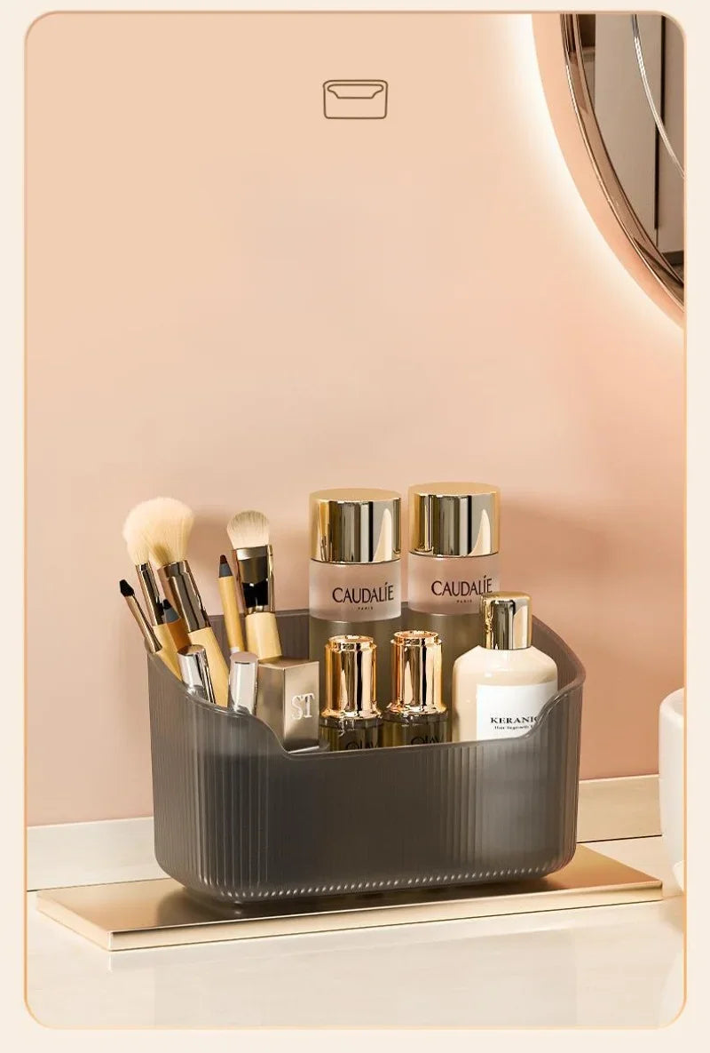 Mirrored Cabinet Makeup & Cosmetics Organizer
