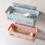 Corner Shower Caddy, No-Drill Adhesive Mount