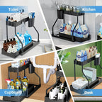 Under-Sink Pull-Out Storage Organizer