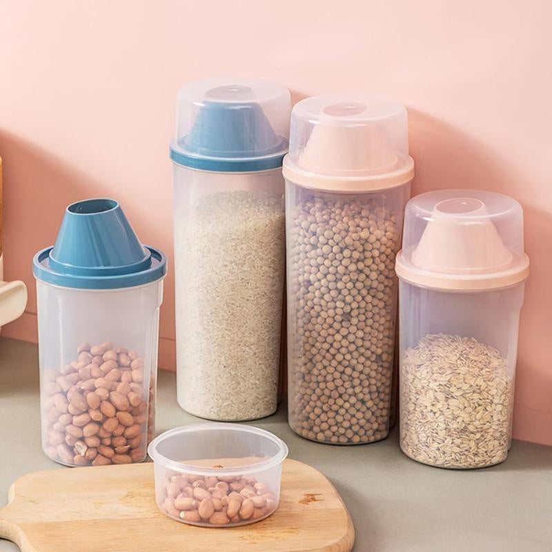 Airtight Cereal & Snack Storage Dispenser