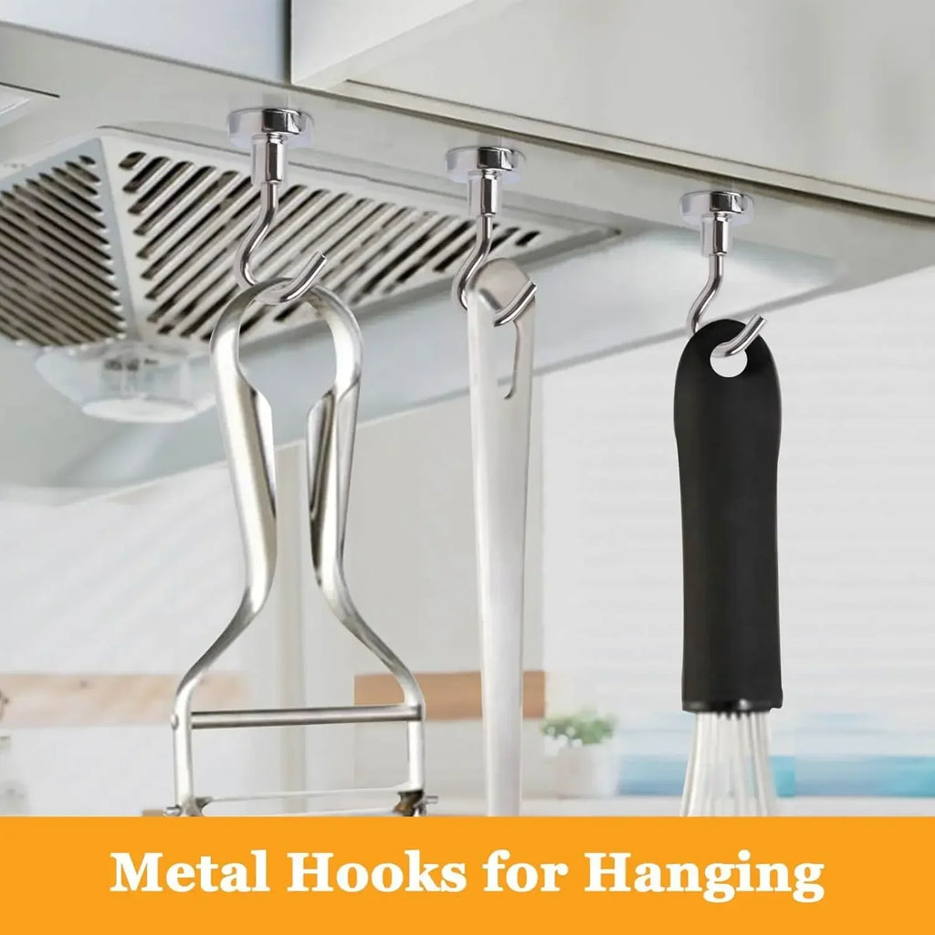 Magnetic Utility Storage Hooks, Multi-Purpose