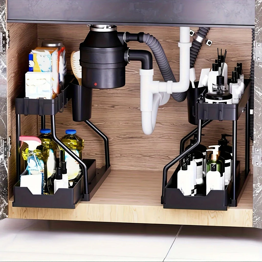 Under-Sink Pull-Out Storage Organizer