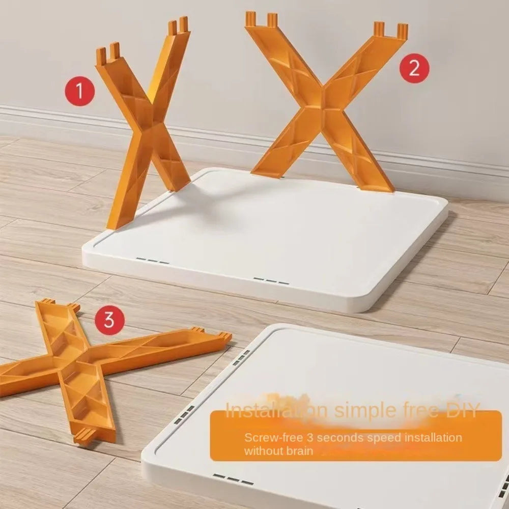 Space-Saving Stackable Shoe Rack