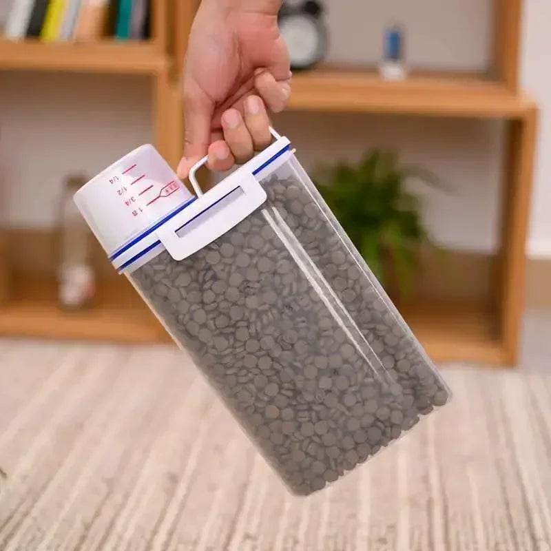 Airtight Pet Food Container with Scoop