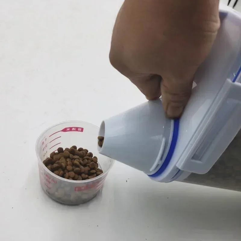 Airtight Pet Food Container with Scoop