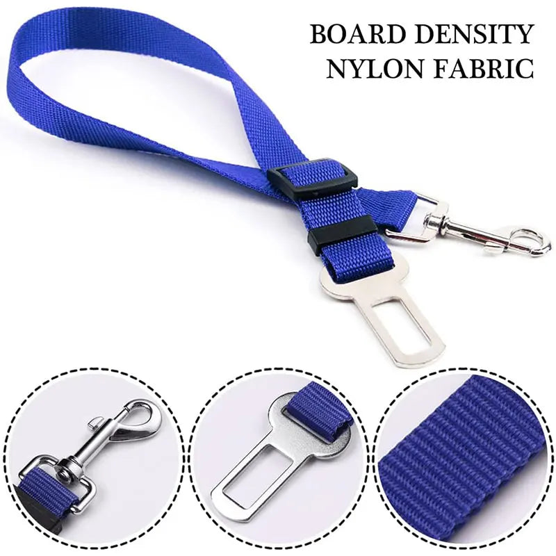 Adjustable Pet Car Seatbelt Harness