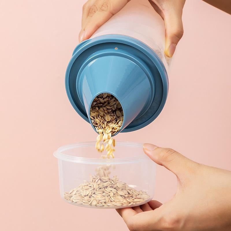 Airtight Cereal & Snack Storage Dispenser