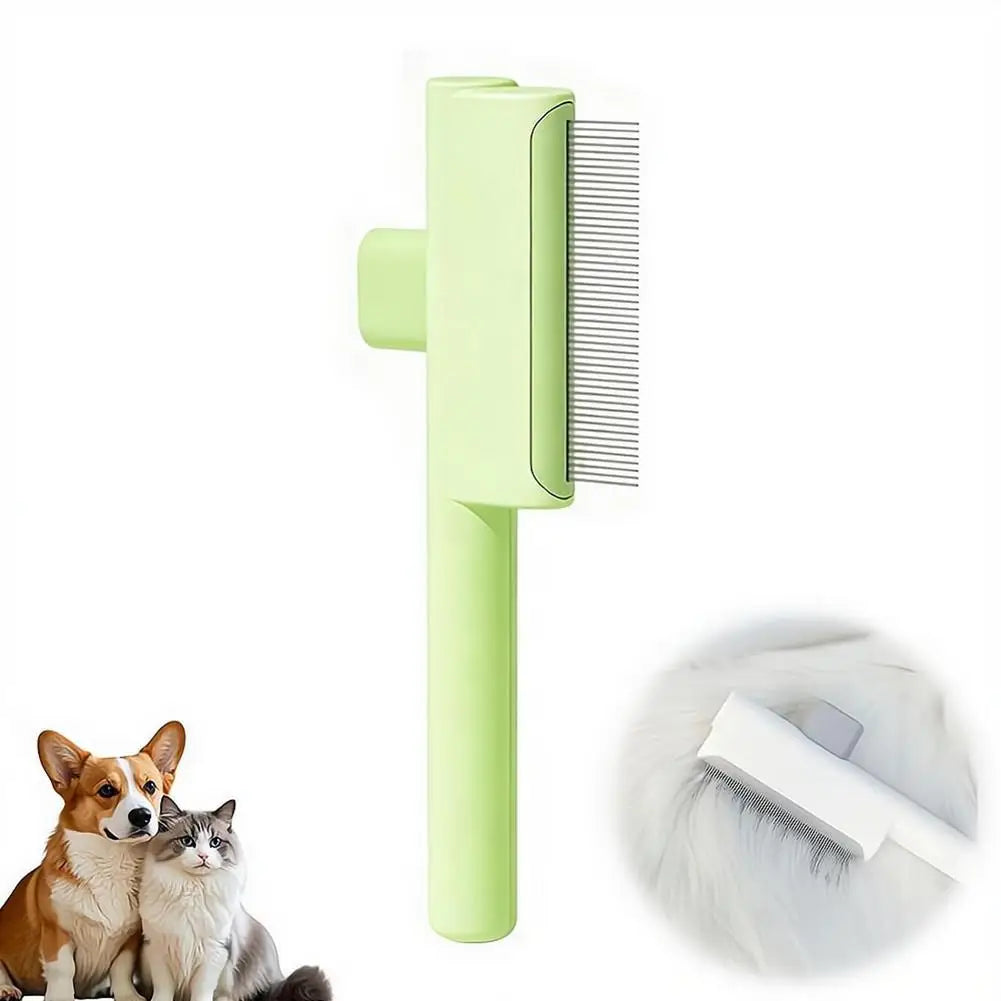 Self-Cleaning Deshedding Pet Grooming Brush