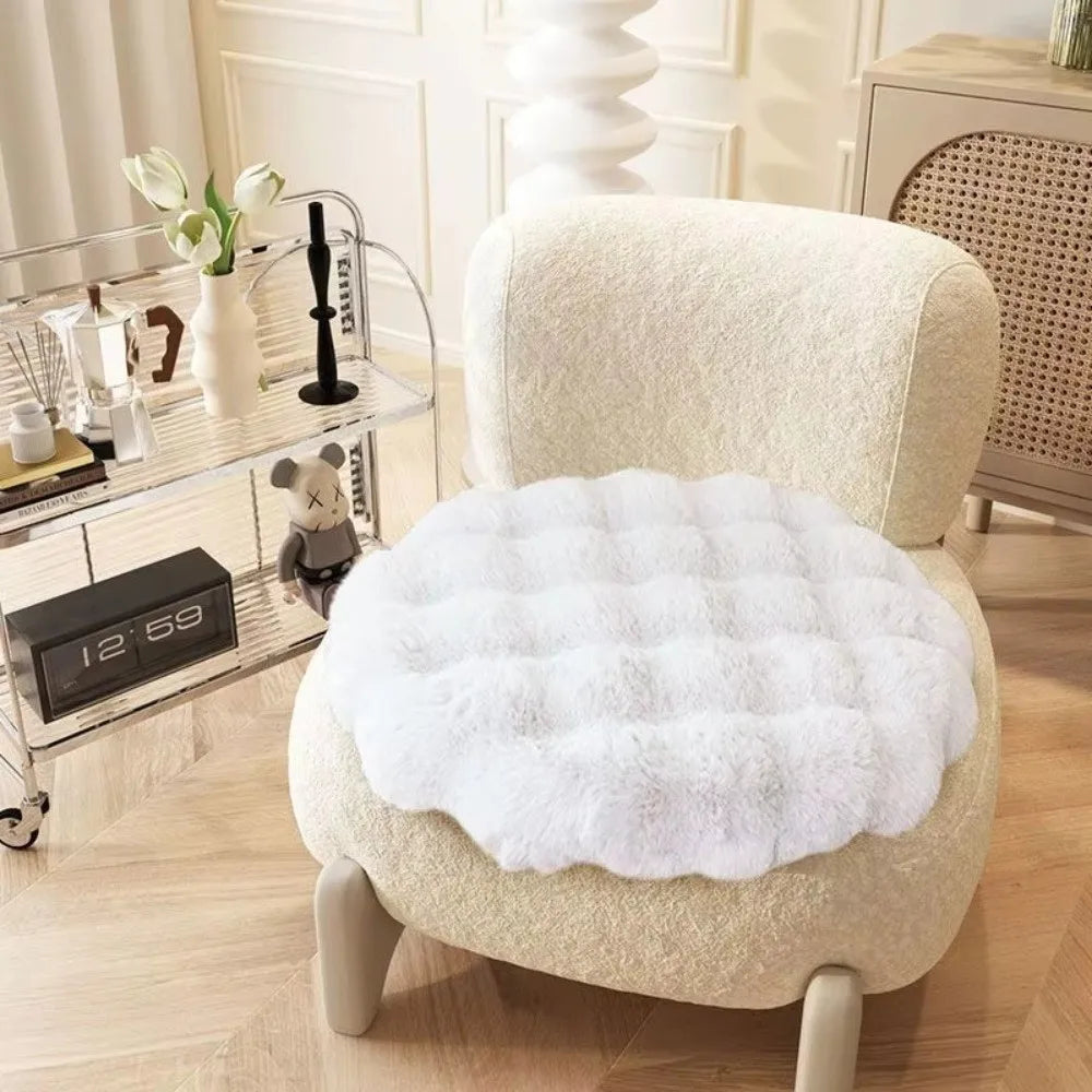 Washable Round Pet Bed Mat, Non-Slip