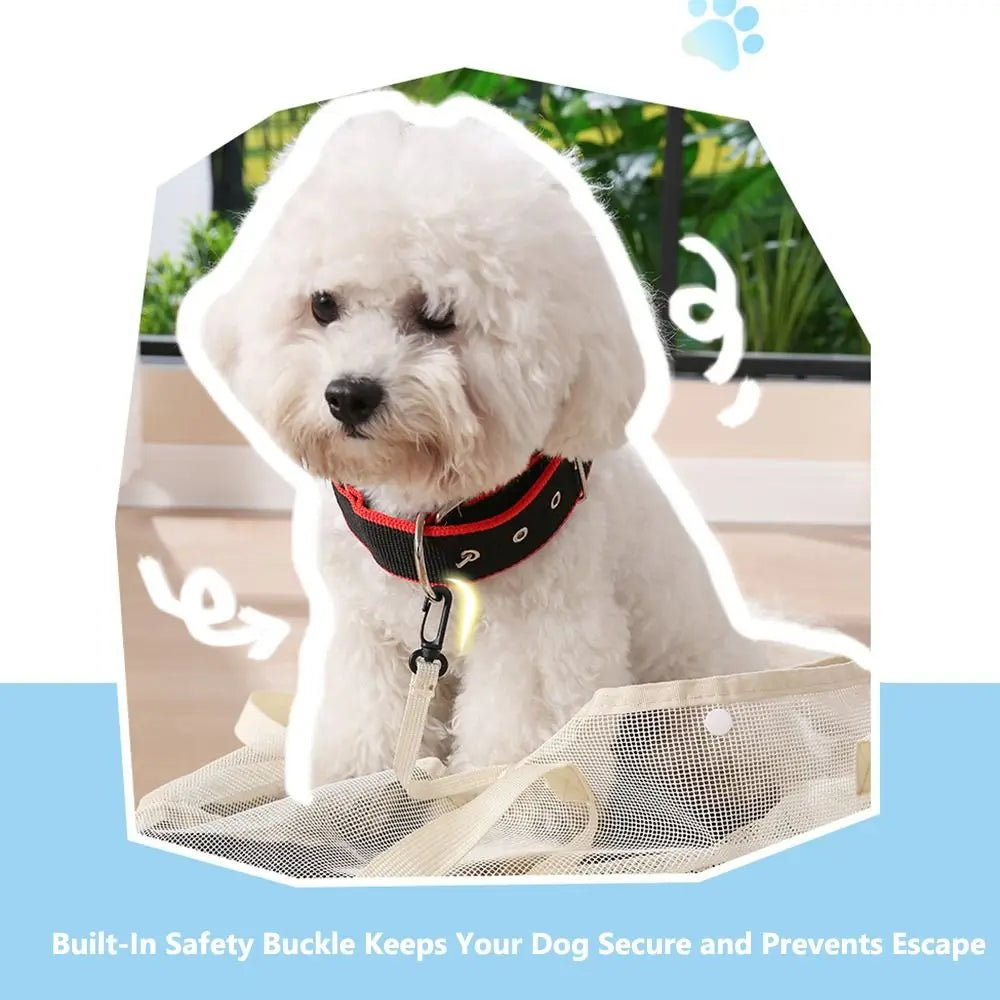 Collapsible Mesh Pet Carrier Bag
