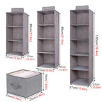 Hanging Closet Organizer for Wardrobe Storage