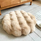 Washable Round Pet Bed Mat, Non-Slip