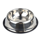 Stainless Steel Pet Feeding Bowl Set