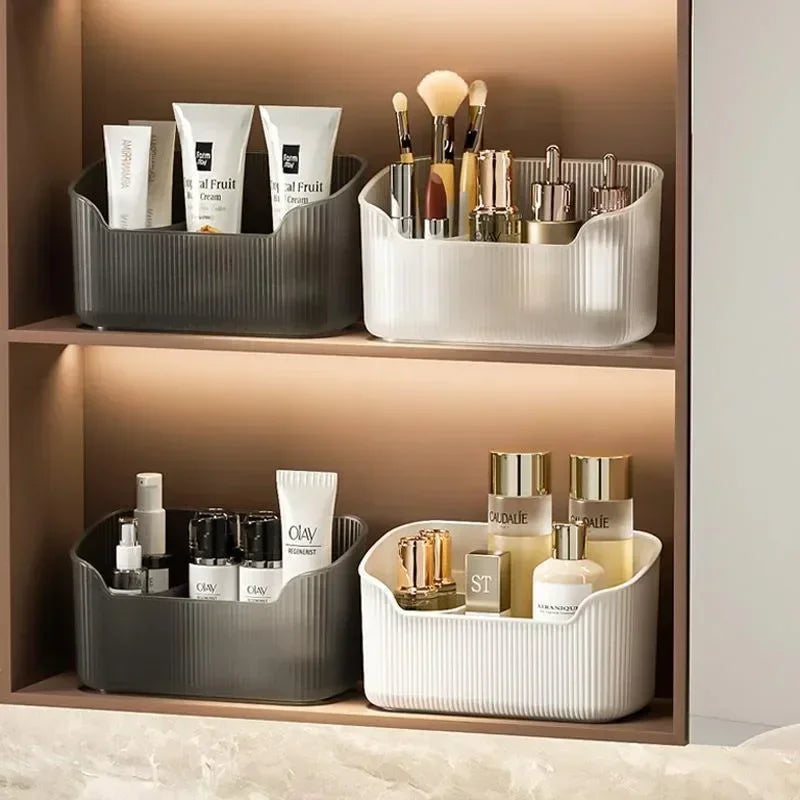 Mirrored Cabinet Makeup & Cosmetics Organizer