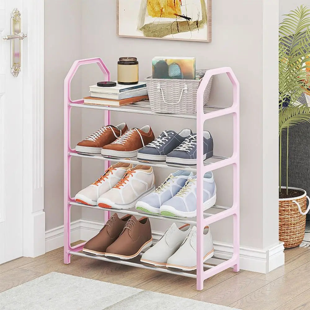 4-Tier Space-Saving Shoe Rack