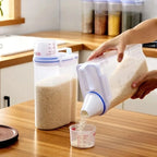Airtight Pet Food Container with Scoop