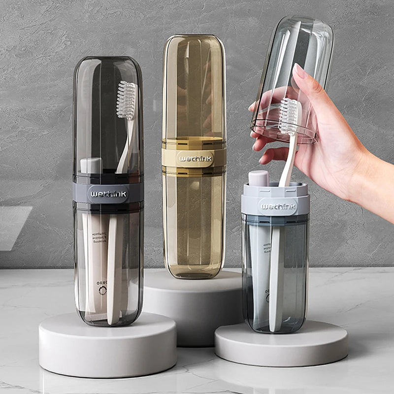 Toothbrush Holder & Travel Toiletry Set
