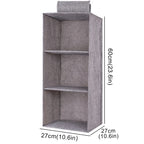 Hanging Closet Organizer for Wardrobe Storage