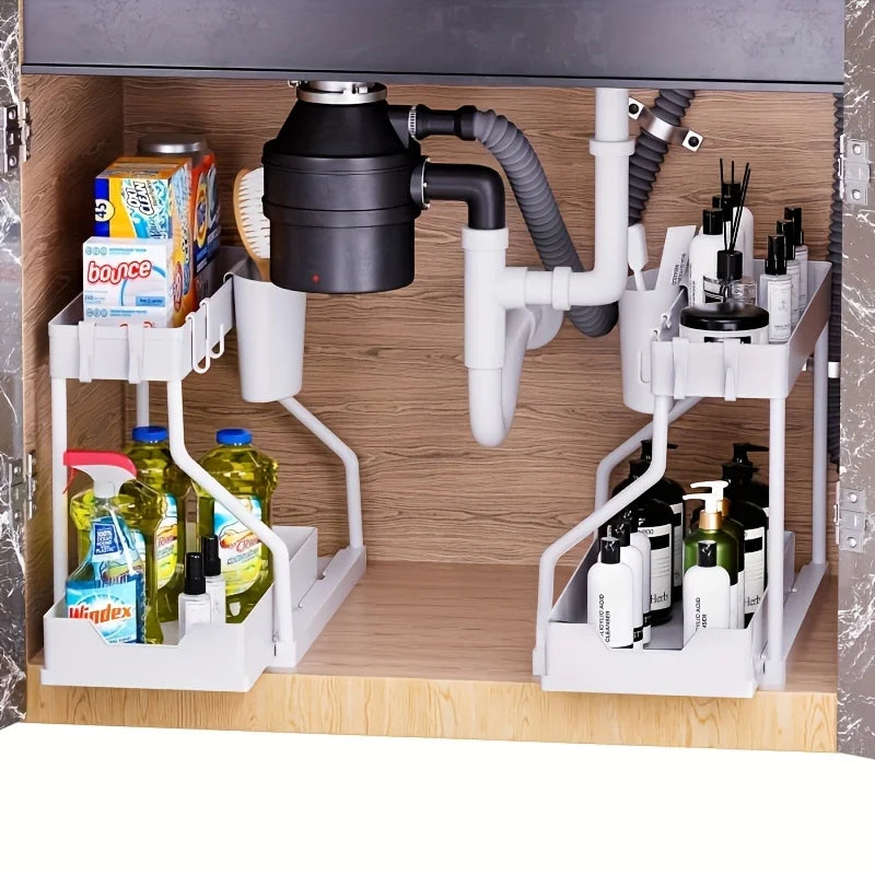 Under-Sink Pull-Out Storage Organizer