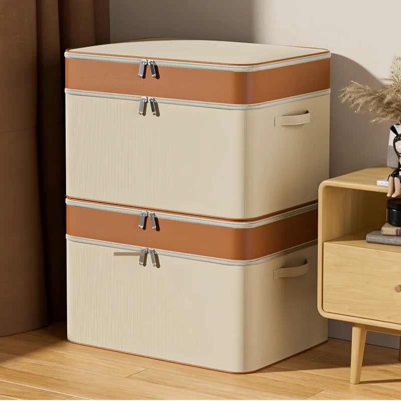 Stackable Storage Bins for Pantry & Closet