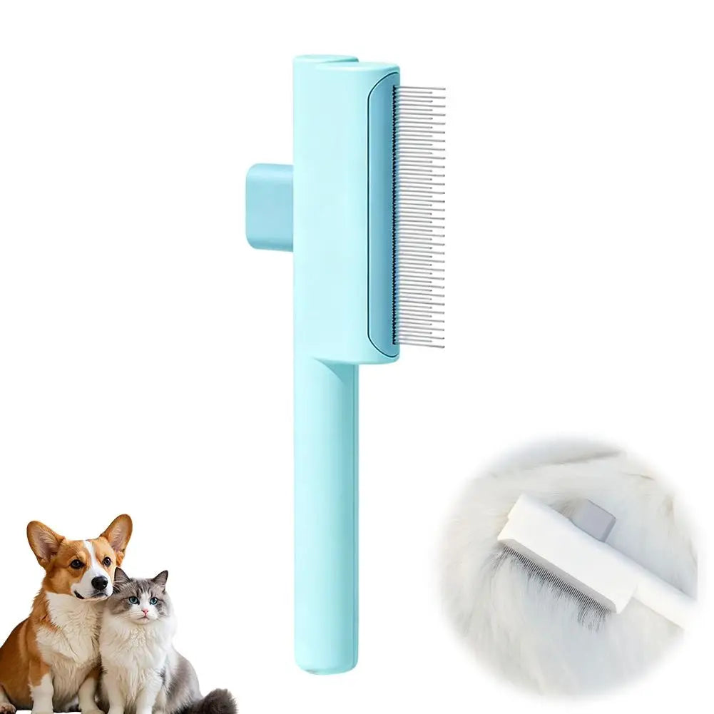 Self-Cleaning Deshedding Pet Grooming Brush