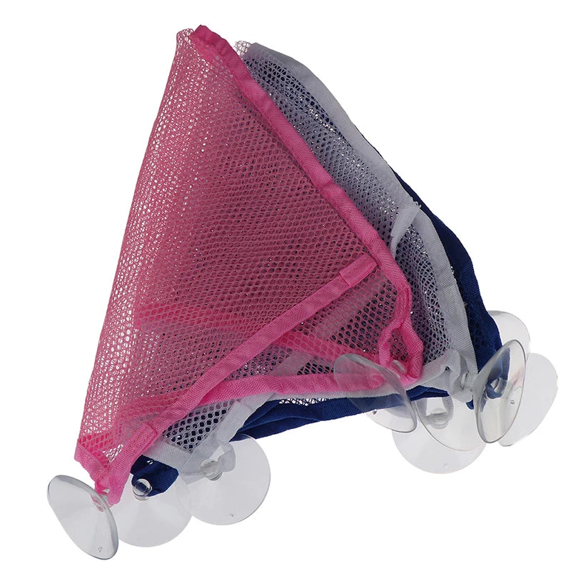 Hanging Mesh Shower Organizer with Suction Cups