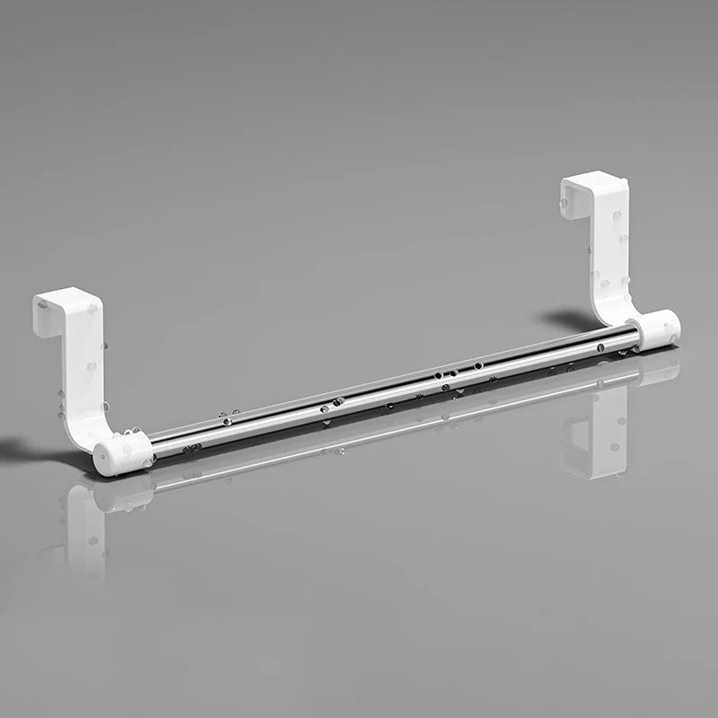 Over-Door Stainless Steel Towel Rack