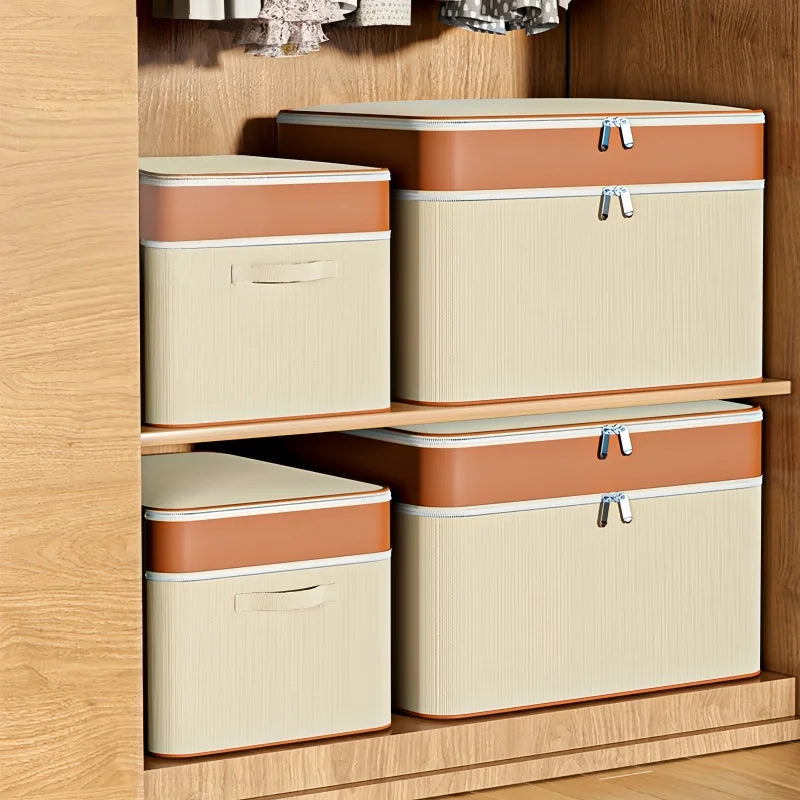 Stackable Storage Bins for Pantry & Closet