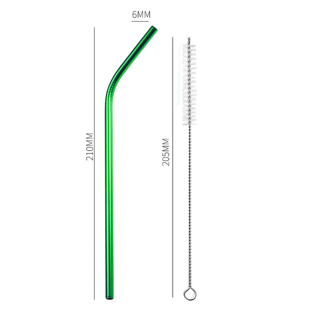 Stainless Steel Reusable Straws with Cleaning Brush